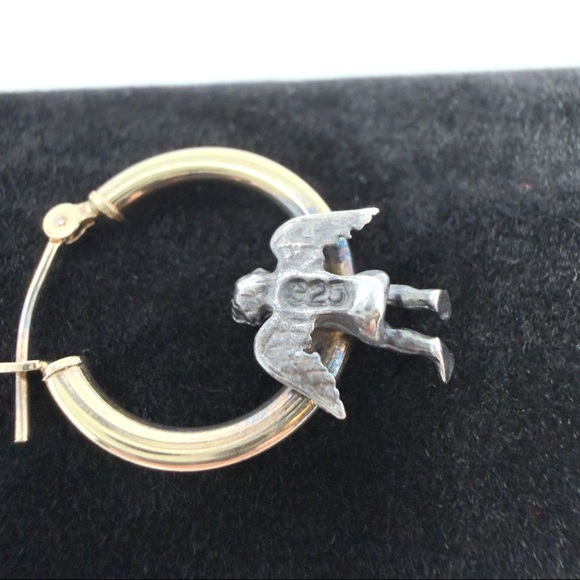 Peter Brams 14K Gold 925 Cherub Angel Jewelry Set Women - Picture 4 of 9